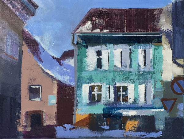 Green House in Winter