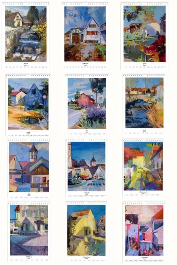 Kunstkalender 2025 Insa Hoffmann – Bild 2